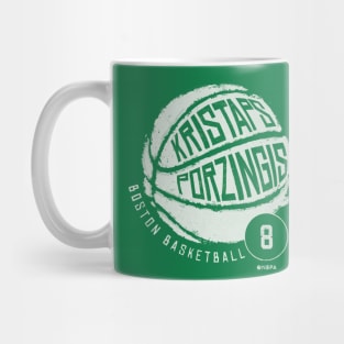 Kristaps Porzingis Boston Basketball Mug